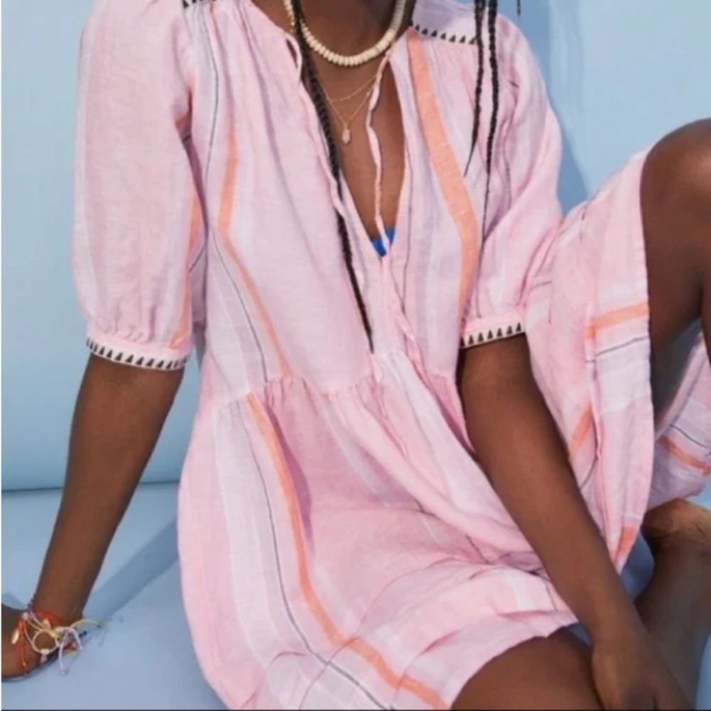 H&M x LEMLEM linen dress NWOT
